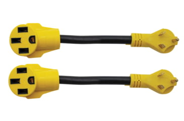 Image of Quick Products RV Adapter Cord 30A Male To 50A Female 12, Pack of 2, QP-30M50F012-2PK