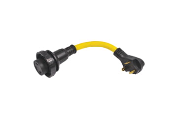 Image of Quick Products Twist Lock Adapter Cord 30A Male To 30A Twist Lock, 12in, QP-30M30T012