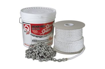 Image of Quick Rode 20' of 10mm Chain and 200' of 5/8" Rope Anchor 50179