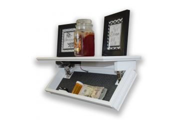 Image of USED QuickSafes Quick Shelf Safe, w/RFID Locking System, White, QS24W, EDEMO1