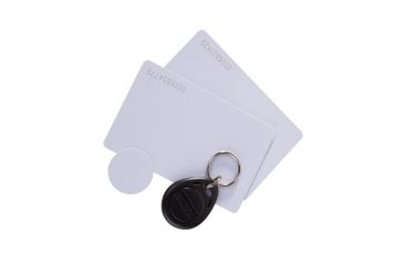 Image of QuickSafes Rfid Key Kit, 4 Pack, White/Black 4RFID