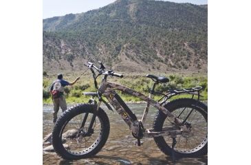 Image of QuietKat 1000W Electric Bike, Camo, One Size Fits Most, 18QKM1000-ICC