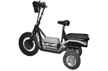 Image of QuietKat 72V Rancher All Terrain Trike, Black, One Size Fits Most, 18QKRANCHERAP