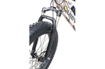 Image of QuietKat Ambush 750W Rugged Fat Tire Electric Mountain Bike, Camo, Large 19in Frame, 19 Q M 0750 C C H M CAM