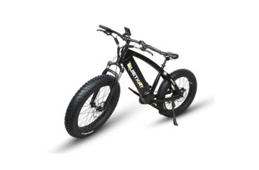 Image of QuietKat Ambush 750W Rugged Fat Tire Electric Mountain Bike, Charcoal, Large 19in Frame, 19 Q M 0750 C C H M CHR