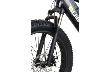Image of QuietKat Ambush 750W Rugged Fat Tire Electric Mountain Bike, Charcoal, Large 19in Frame, 19 Q M 0750 C C H M CHR
