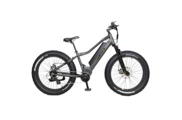 Image of QuietKat Canyon 1000W Advanced Terrain and Trails Electric Bike, Charcoal, Medium 17in Frame, 19 S M 1000 C C H M CHR
