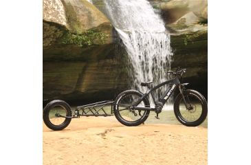 Image of QuietKat Cargo Trailer For QuietKat Electric Bike, Black, One Size Fits Most, 18QKCT