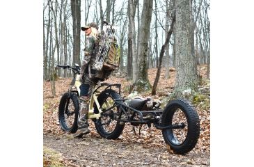 Image of QuietKat Cargo Trailer For QuietKat Electric Bike, Black, One Size Fits Most, 18QKCT