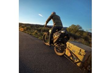 Image of QuietKat Cargo Trailer For QuietKat Electric Bike, Black, One Size Fits Most, 18QKCT