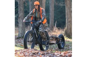 Image of QuietKat Cargo Trailer For QuietKat Electric Bike, Black, One Size Fits Most, 18QKCT