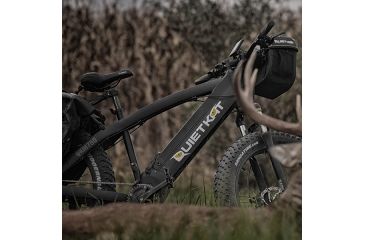 Image of QuietKat Handle Bar Bag For QuietKat Electric Bike, Black, One Size Fits Most, 18QKHBB