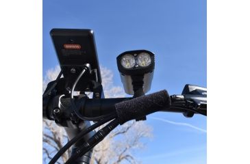 Image of QuietKat Hunter 800 Bike Light, 300 Lumens Red and 500 Lumens White, Black, 18QKRWBL-800