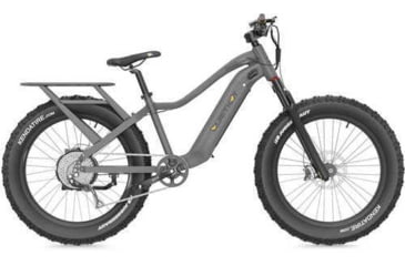 Image of QuietKat Ranger 1000 Watt Hub-Drive Motor Bicycle, Small, Under 5ft 6in, Shimano 7-Speed, Charcoal, RAN-10-CHR-15