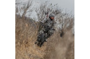 Image of QuietKat Ranger 750W Electric Bike, w/ Rear Hub Motor, Chain Drive, 7 Speed, Suspension Fork, Mechanical Disc Brakes, Camo, One Size Fits Most, 18QKH750CCS-C