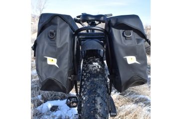 Image of QuietKat Rear Pannier Rack For QuietKat Electric Bike, Black, One Size Fits Most, 18QKRPR, EDEMO1