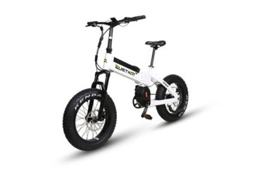 Image of QuietKat Voyager 1000W Electric Bike, White, Small Frame, 19 F M 1000 B H A H WHT