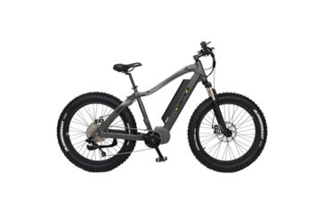Image of QuietKat Warrior Electric Bike, Charcoal, Medium 17in Frame 19  S M 1000 C C H M CHR 17