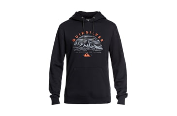 Image of Quiksilver Big Logo Snow Technical Hoodie - Mens, Black, Large, EQYFT03955-KVJ0-L