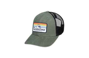 Image of Quiksilver Clean Lines Cap - Mens, Agave Green, One Size, AQYHA04505-GZC0-OS