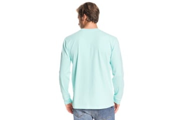 Image of Quiksilver Daily Special Long Sleeve Tee - Mens, Aruba Blue, Large, EQMZT03192-BFK0-L