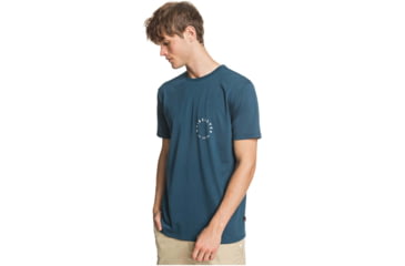 Image of Quiksilver Higher Ground Tee - Mens, Beach Glass, Medium, EQYZT05824-GCZ0-M