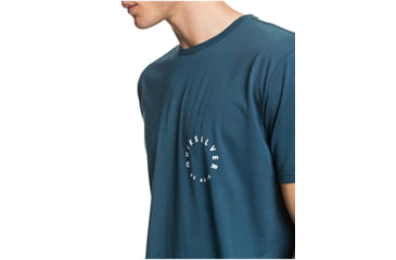 Image of Quiksilver Higher Ground Tee - Mens, Beach Glass, Medium, EQYZT05824-GCZ0-M