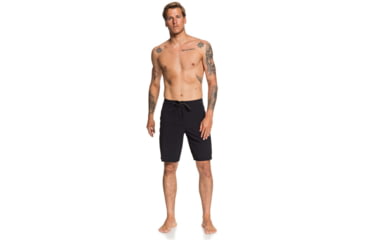 Image of Quiksilver Highline Kaimana 20 Boardshorts - Mens, Black, 34, EQYBS04334-KVJ0-34