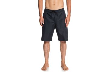 Image of Quiksilver Manic Solid 21 Inch Boardshorts - Mens, Black, 32, EQYBS04089-KVJ0-32