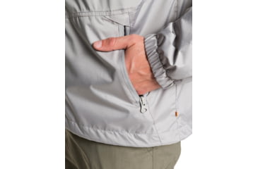 Image of Quiksilver Shell Shock Water-Resistant Windbreaker - Mens, Flint Gray, Medium, EQMJK03023-SJM0-M