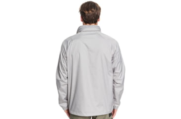 Image of Quiksilver Shell Shock Water-Resistant Windbreaker - Mens, Flint Gray, Medium, EQMJK03023-SJM0-M