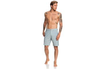 Image of Quiksilver Union Heather 20 Amphibian Boardshorts - Mens, Chinois Green, 34, EQYWS03653-GKB0-34