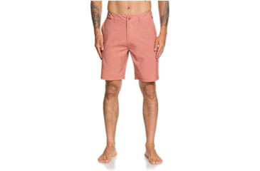 Image of Quiksilver Union Heather 20 Amphibian Boardshorts - Mens, Redwood, 34, EQYWS03653-MNL0-34