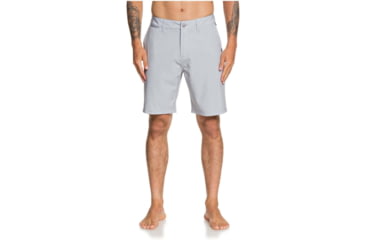 Image of Quiksilver Union Heather 20 Amphibian Boardshorts - Mens, Sleet, 30, EQYWS03653-SZP0-30