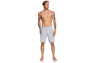 Image of Quiksilver Union Heather 20 Amphibian Boardshorts - Mens, Sleet, 30, EQYWS03653-SZP0-30