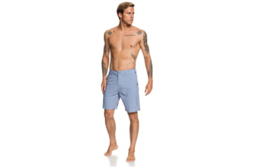 Image of Quiksilver Union Heather 20 Amphibian Boardshorts - Mens, Stone Wash, 34, EQYWS03653-BKJ0-34