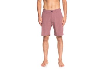 Image of Quiksilver Union Heather 20 Inch Amphibian Boardshorts - Mens, Cordovan, 32, EQYWS03583-RRT0-32
