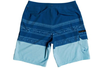 Image of Quiksilver Waterman Angler Triblock 20 Beachshorts - Mens, Classic Blue, 34, EQMBS03070-BRL6-34
