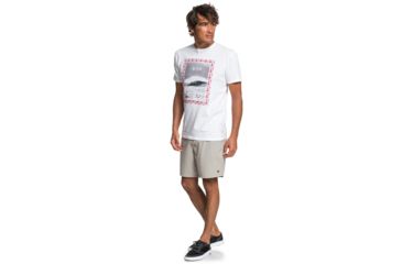 Image of Quiksilver Waterman Rapid 17 Inch Technical Shorts - Mens, Flint Gray, Medium, EQMWS03083-SJM0-M