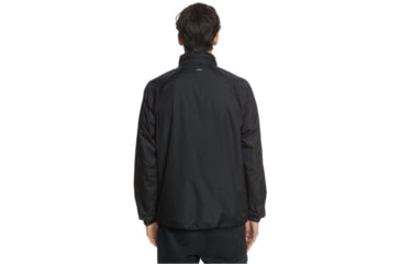 Image of Quiksilver Waterman Shell Shock Water-Repellent Windbreaker Jacket - Mens, Black, Medium, EQMJK03023-KVJ0-M