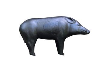 Image of R and W Targets Black Boar Target, Black, 3D550BB