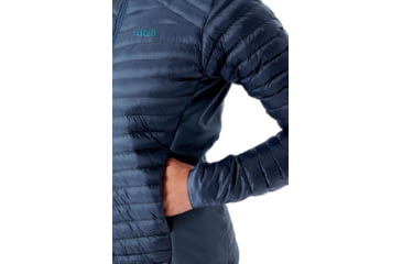 Image of Rab Cirrus Flex 2.0 Jacket - Womens, Steel, Extra Small, QIO-75-ST-08