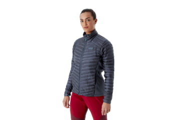 Image of Rab Cirrus Flex 2.0 Jacket - Womens, Steel, Extra Small, QIO-75-ST-08