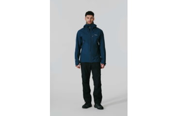 Image of Rab Downpour Mountain Pants - Mens, Black, Extra Large, Regular, QWI-13-BLK-XLG-RG