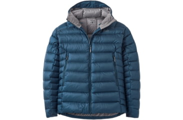 Image of Rab Electron Pro Hoody - Men's, Tempest Blue, Medium, QDB-81-TMB-MED