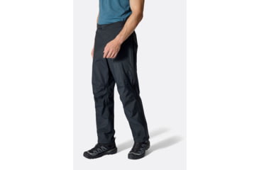 Image of Rab Firewall Mountain Pants - Mens, Black, Medium, Long, QWG-98-BLK-MED-LG