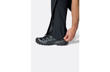 Image of Rab Firewall Pants - Mens, Black, Large, Regular, QWI-34-BLK-LRG-RG