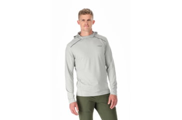 Image of Rab Force Hoody - Mens, Dark Pewter, Large, QBL-09-DPW-LRG