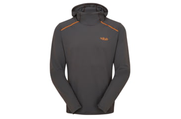 Image of Rab Force Hoody - Mens, Graphene, Medium, QBL-09-GRH-MED