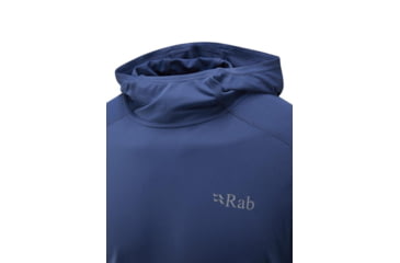 Image of Rab Force Hoody - Mens, Nightfall Blue, Small, QBL-09-NFB-SML